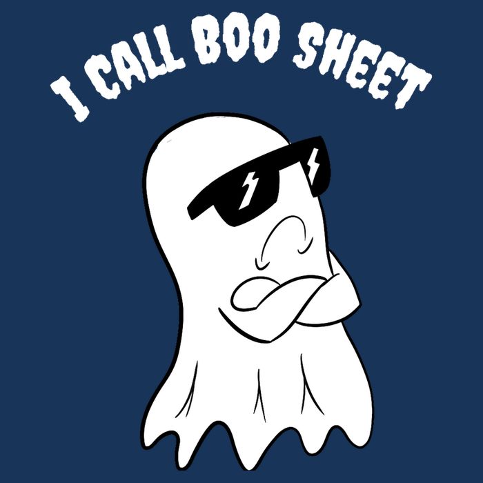 I Call Boo Sheet Halloween Sustainable Bucket Hat