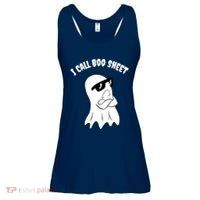 I Call Boo Sheet Halloween Ladies Essential Flowy Tank