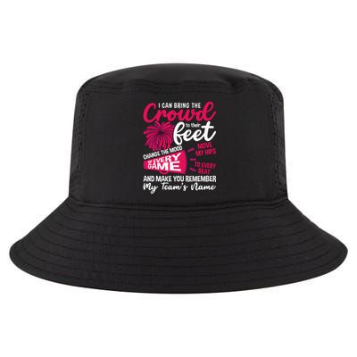 I Can Bring The Crowd To Their Love Cheering Cheerleading Cool Comfort Performance Bucket Hat