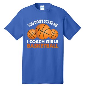 I Coach Basketball Coaching Sport Basket Ball Gift Tall T-Shirt