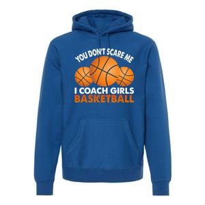 I Coach Basketball Coaching Sport Basket Ball Gift Premium Hoodie