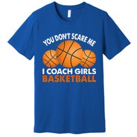 I Coach Basketball Coaching Sport Basket Ball Gift Premium T-Shirt