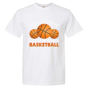 I Coach Basketball Coaching Sport Basket Ball Gift Garment-Dyed Heavyweight T-Shirt