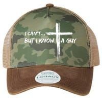 I CanT But I Know A Guy Cross Religious Jesus Christian Legacy Tie Dye Trucker Hat