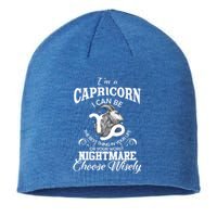 I Can Be! Capricorn Zodiac Sign Birthday Gift Great Gift Sustainable Beanie