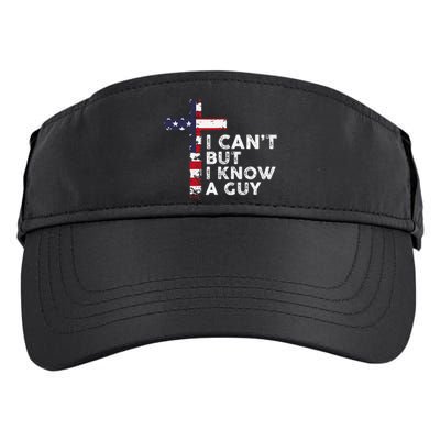 I CanT But I Know A Guy Jesus Christ Usa Christian Adult Drive Performance Visor