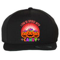 I Can Be Bribed With Candy Wool Snapback Cap