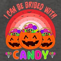 I Can Be Bribed With Candy Vector Backpack