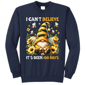 I CanT Believe Its Been 100 Days Bee Gnome Teacher Student Sweatshirt