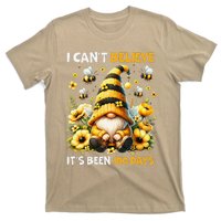 I CanT Believe Its Been 100 Days Bee Gnome Teacher Student T-Shirt