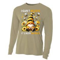 I CanT Believe Its Been 100 Days Bee Gnome Teacher Student Cooling Performance Long Sleeve Crew