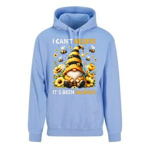 I CanT Believe Its Been 100 Days Bee Gnome Teacher Student Unisex Surf Hoodie