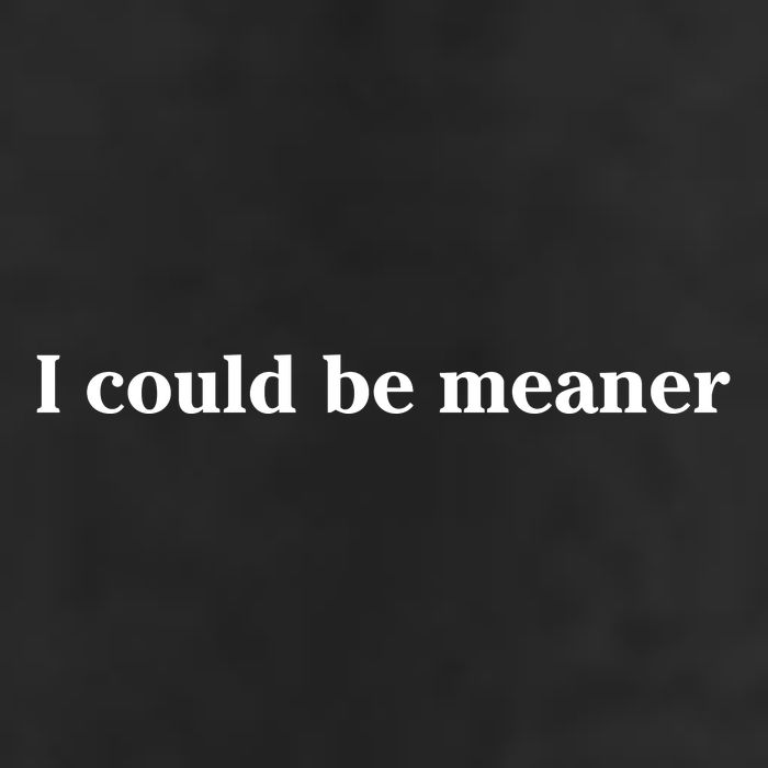 I Could Be Meaner 15oz Campfire Ceramic Mug