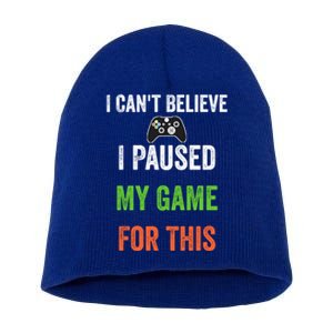 I Cant Believe I Paused My Game For This Cool Gift Short Acrylic Beanie