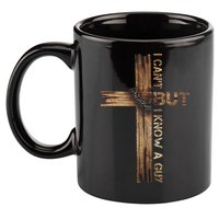 I Cant But I Know A Guy Jesus Cross Christian Believer  11oz C Handle Ceramic Mug