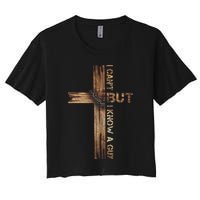 I Cant But I Know A Guy Jesus Cross Christian Believer  Crop Top