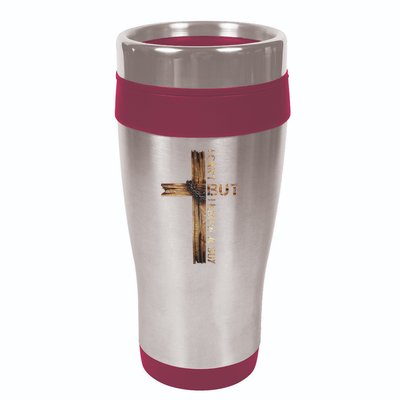 I Cant But I Know A Guy Jesus Cross Christian Believer  16oz Travel Tumbler