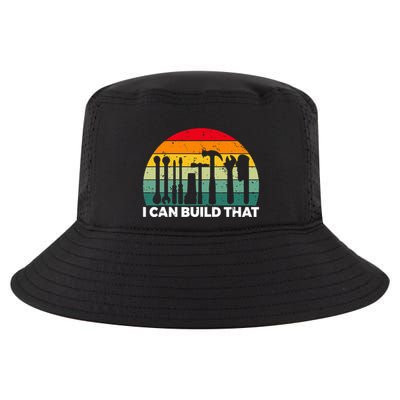 I Can Build That Handyman Woodwork Craftsman Cool Comfort Performance Bucket Hat
