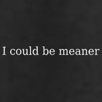 i could be meaner Beanie