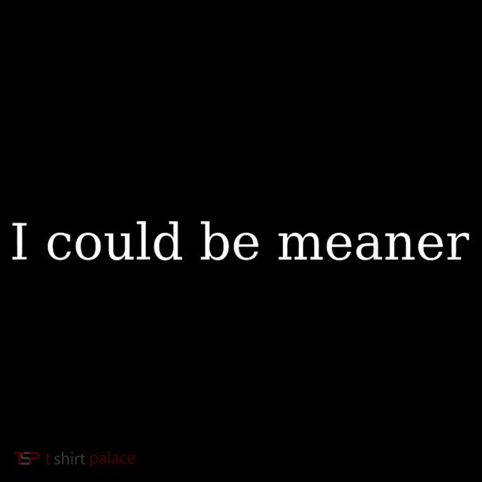 i could be meaner Wool Snapback Cap