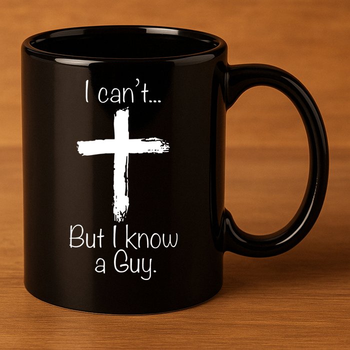 I Can’t But I Know A Guy 11oz C Handle Ceramic Mug