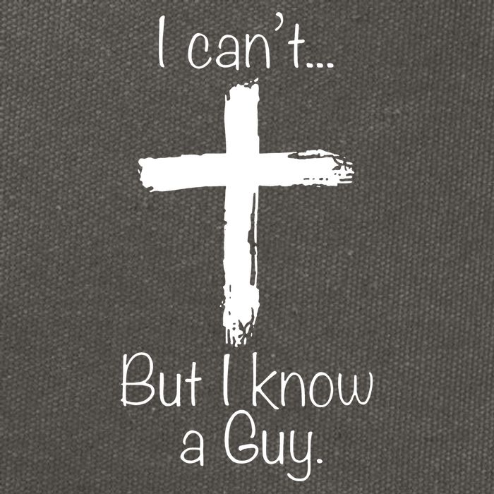 I Can’t But I Know A Guy Cotton Canvas Backpack