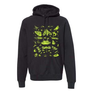 Insect Collection Bugs Entomologists Premium Hoodie