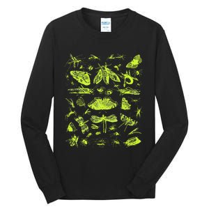 Insect Collection Bugs Entomologists Tall Long Sleeve T-Shirt