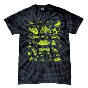 Insect Collection Bugs Entomologists Tie-Dye T-Shirt