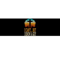 I Cant But I Know A Guy Jesus Cross Religious Christian Bumper Sticker