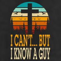 I Cant But I Know A Guy Jesus Cross Religious Christian Microfiber Hand Towel