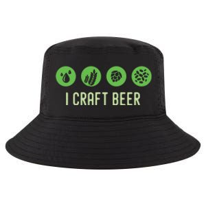 I Craft Beer Water Barley Malt Hops Yeast Brewer Ipa Gift Cool Comfort Performance Bucket Hat