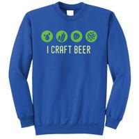 I Craft Beer Water Barley Malt Hops Yeast Brewer Ipa Gift Sweatshirt