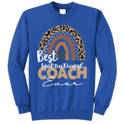 Insructional Coach Boho Rainbow Teacher Appreciation Meaningful Gift Sweatshirt