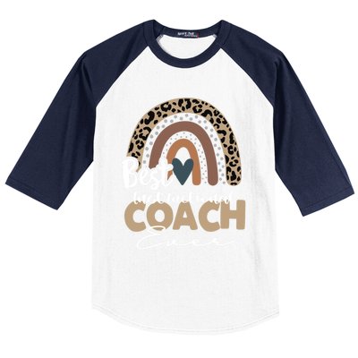 Insructional Coach Boho Rainbow Teacher Appreciation Meaningful Gift Baseball Sleeve Shirt