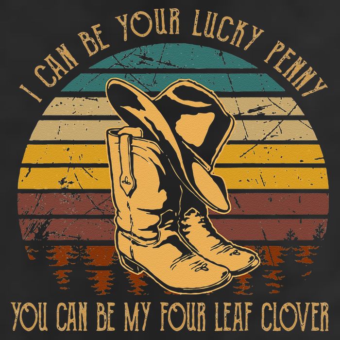 I Can Be Your Luckys Penny You Can Be My Four Leaf Clover Cool Comfort Performance Bucket Hat