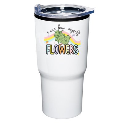 I Can Buy Myself Flowers Funny Stoner Happy 420 Days Cannabis Tumbler