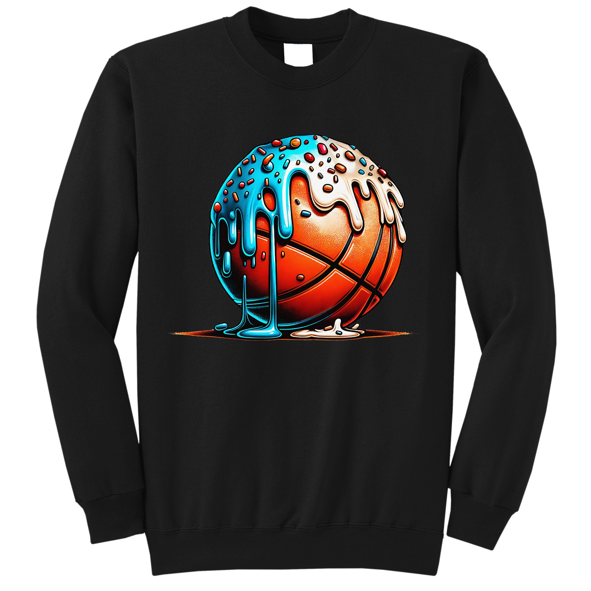 Ice Cream Basketball Drip Basketball Stuff Sweatshirt