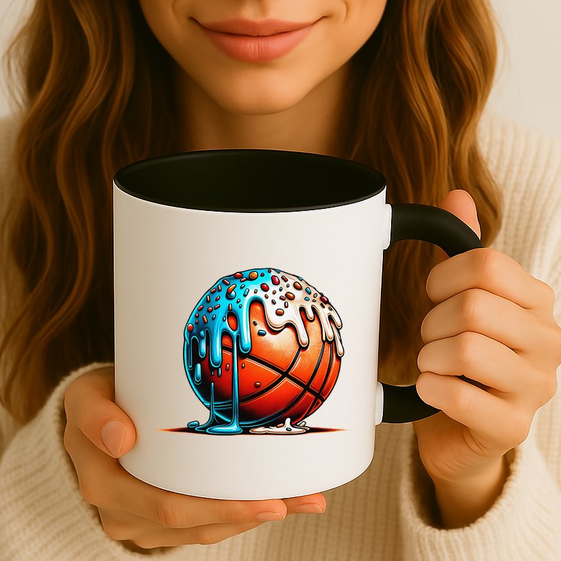 Ice Cream Basketball Drip Basketball Stuff Mug