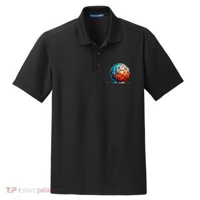 Ice Cream Basketball Drip Basketball Stuff Dry Zone Grid Polo