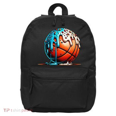 Ice Cream Basketball Drip Basketball Stuff 16 in Basic Backpack