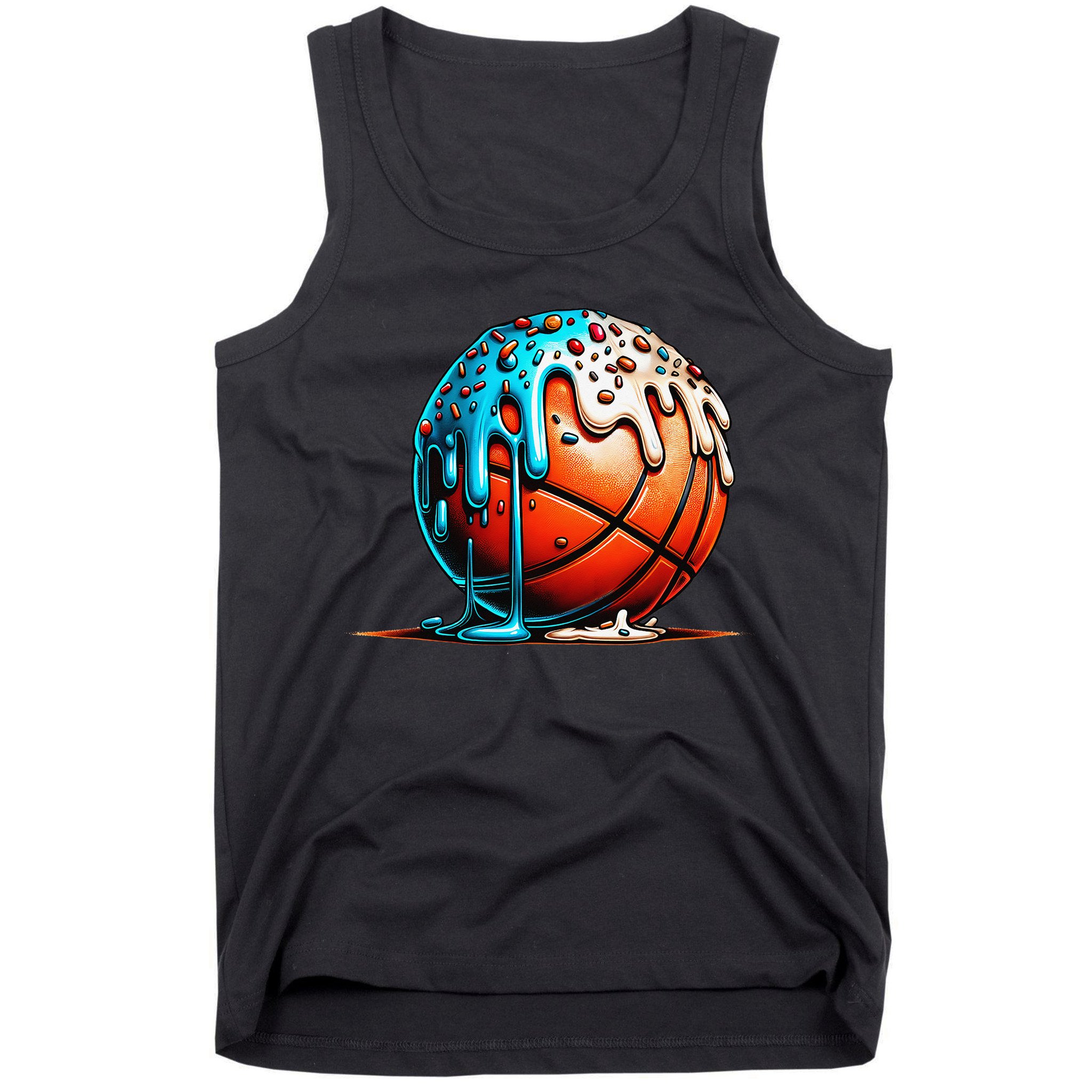 Ice Cream Basketball Drip Basketball Stuff Tank Top