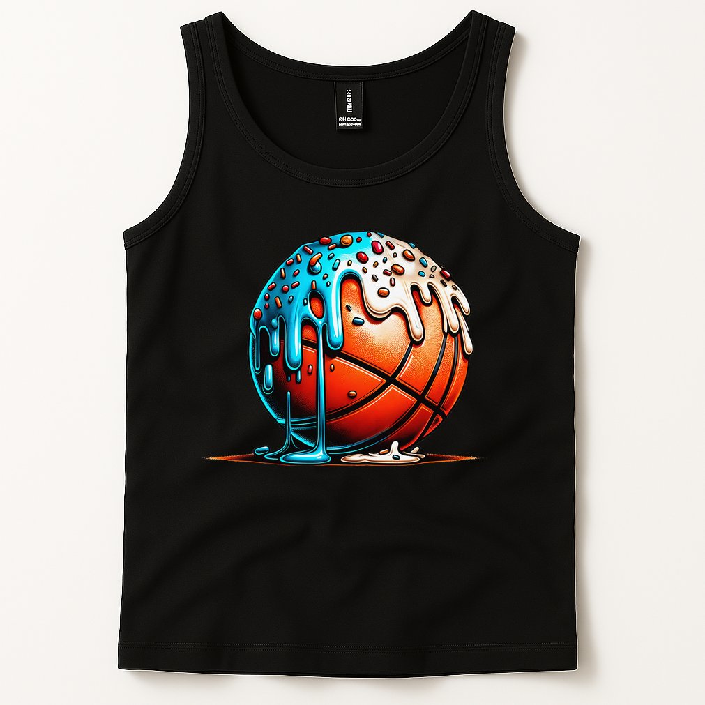 Ice Cream Basketball Drip Basketball Stuff Tank Top