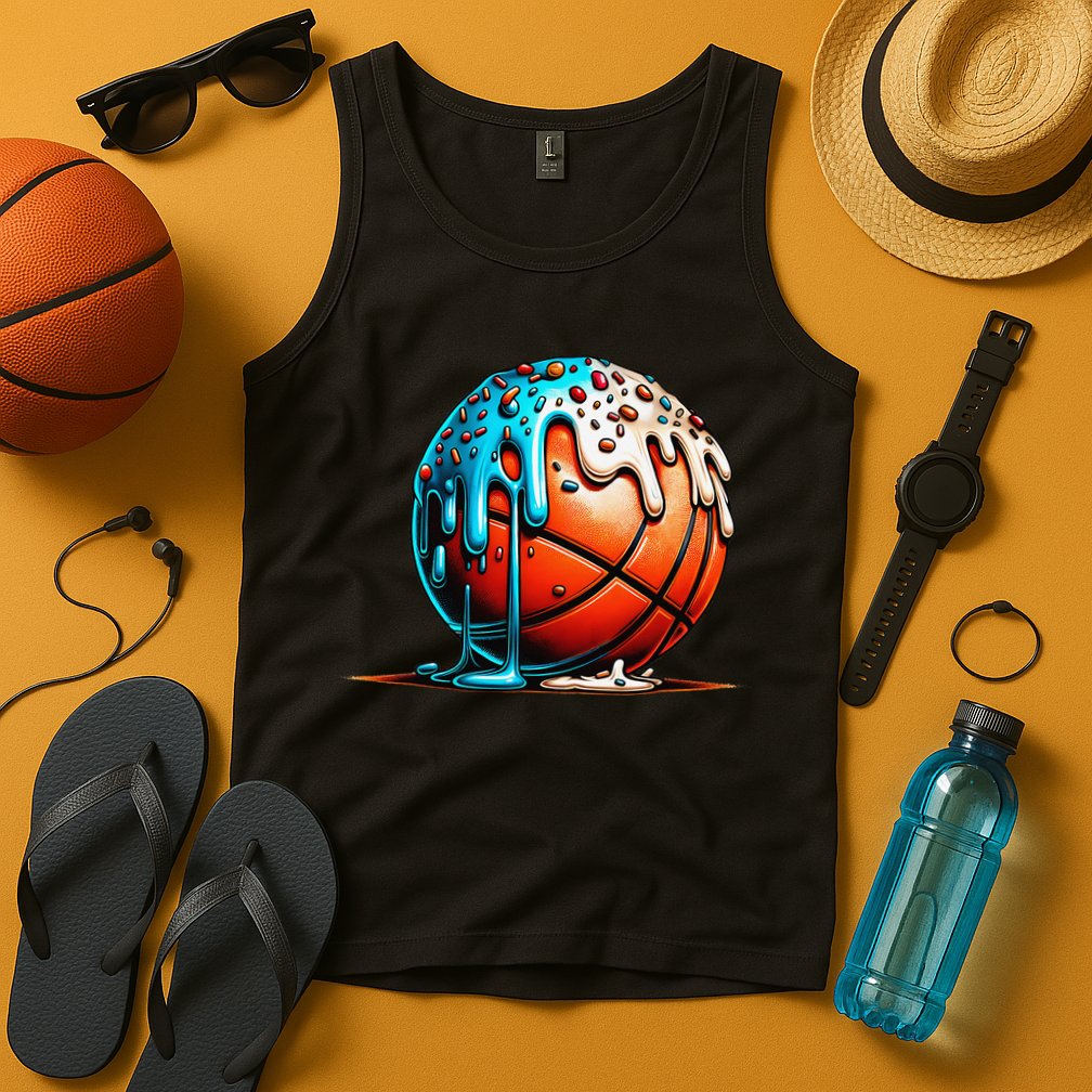Ice Cream Basketball Drip Basketball Stuff Tank Top