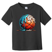 Ice Cream Basketball Drip Basketball Stuff Toddler T-Shirt
