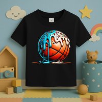 Ice Cream Basketball Drip Basketball Stuff Toddler T-Shirt