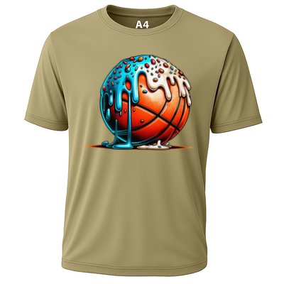 Ice Cream Basketball Drip Basketball Stuff Performance Shirt