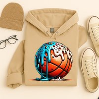 Ice Cream Basketball Drip Basketball Stuff Hoodie