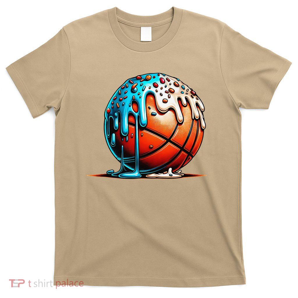 Ice Cream Basketball Drip Basketball Stuff T-Shirt