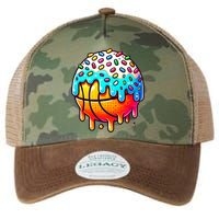 Ice Cream Basketball Drip  Basketball Stuff Legacy Tie Dye Trucker Hat